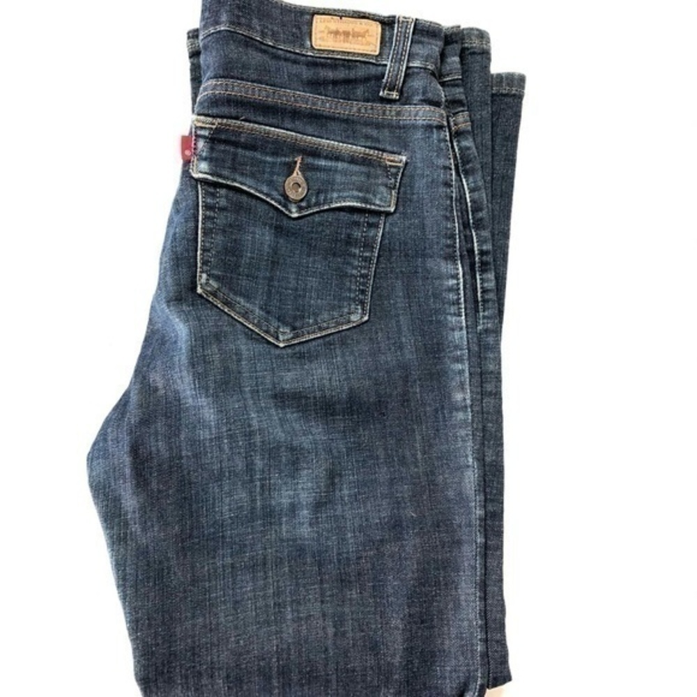 Levi's 512 Bootcut Denim Jeans Size W8 X L28.5 - Picture 2 of 9